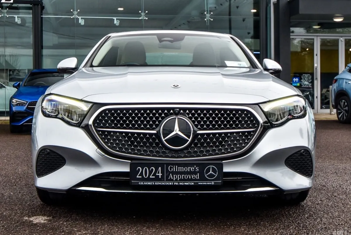Mercedes-Benz E-Class Saloon, Diesel Hybrid, 2024, Silver