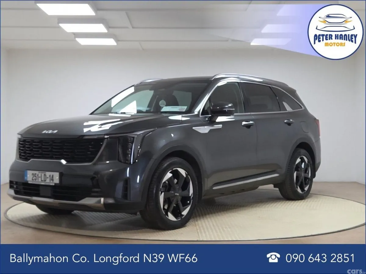 Kia Sorento SUV, Petrol Plug-in Hybrid, 2025, Grey