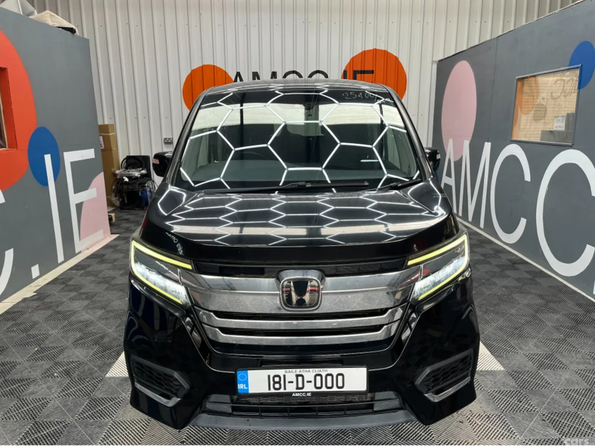 Honda Stepwagon MPV, Petrol Hybrid, 2018, Black