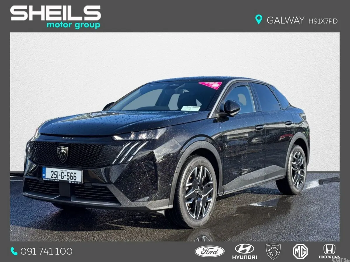 Peugeot 3008 MPV, Petrol Hybrid, 2025, Black