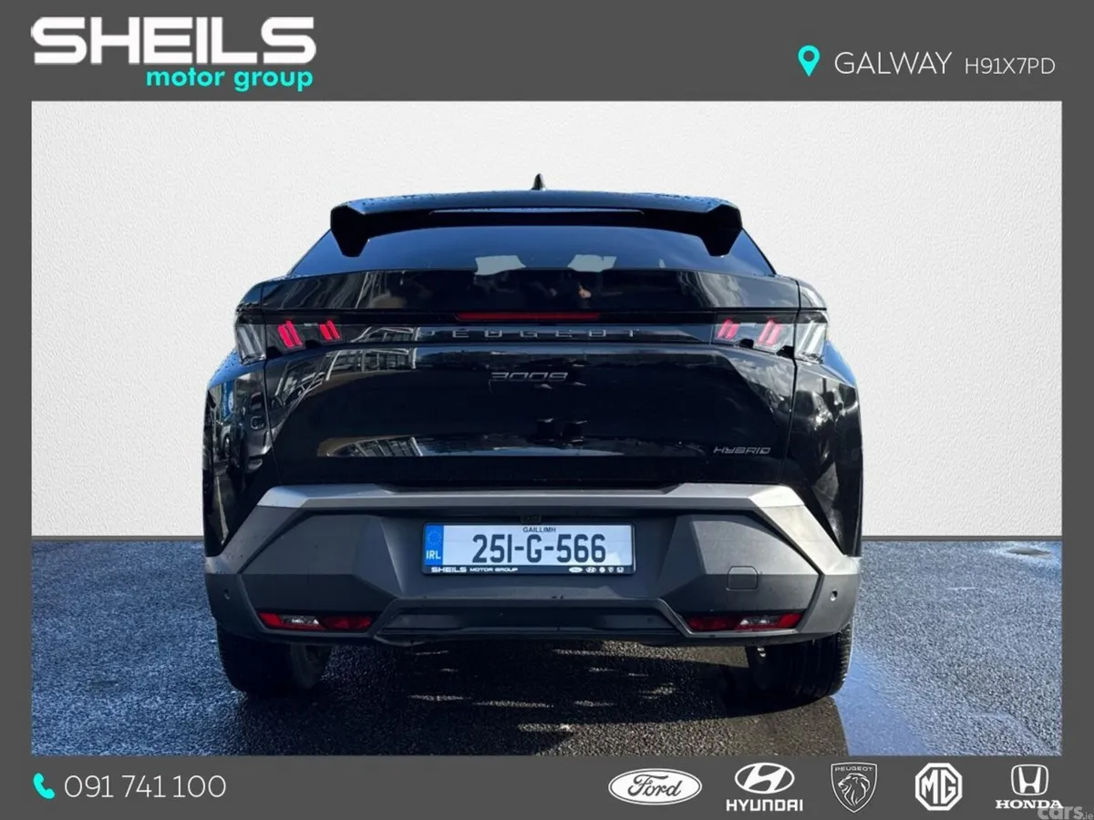 Peugeot 3008 MPV, Petrol Hybrid, 2025, Black