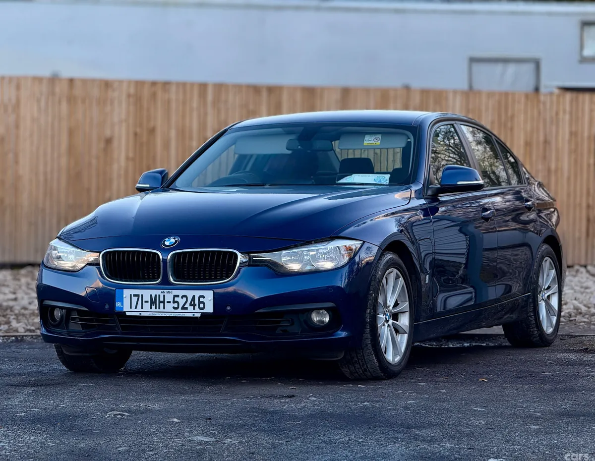 BMW 3-Series Saloon, Petrol Plug-in Hybrid, 2017, Blue