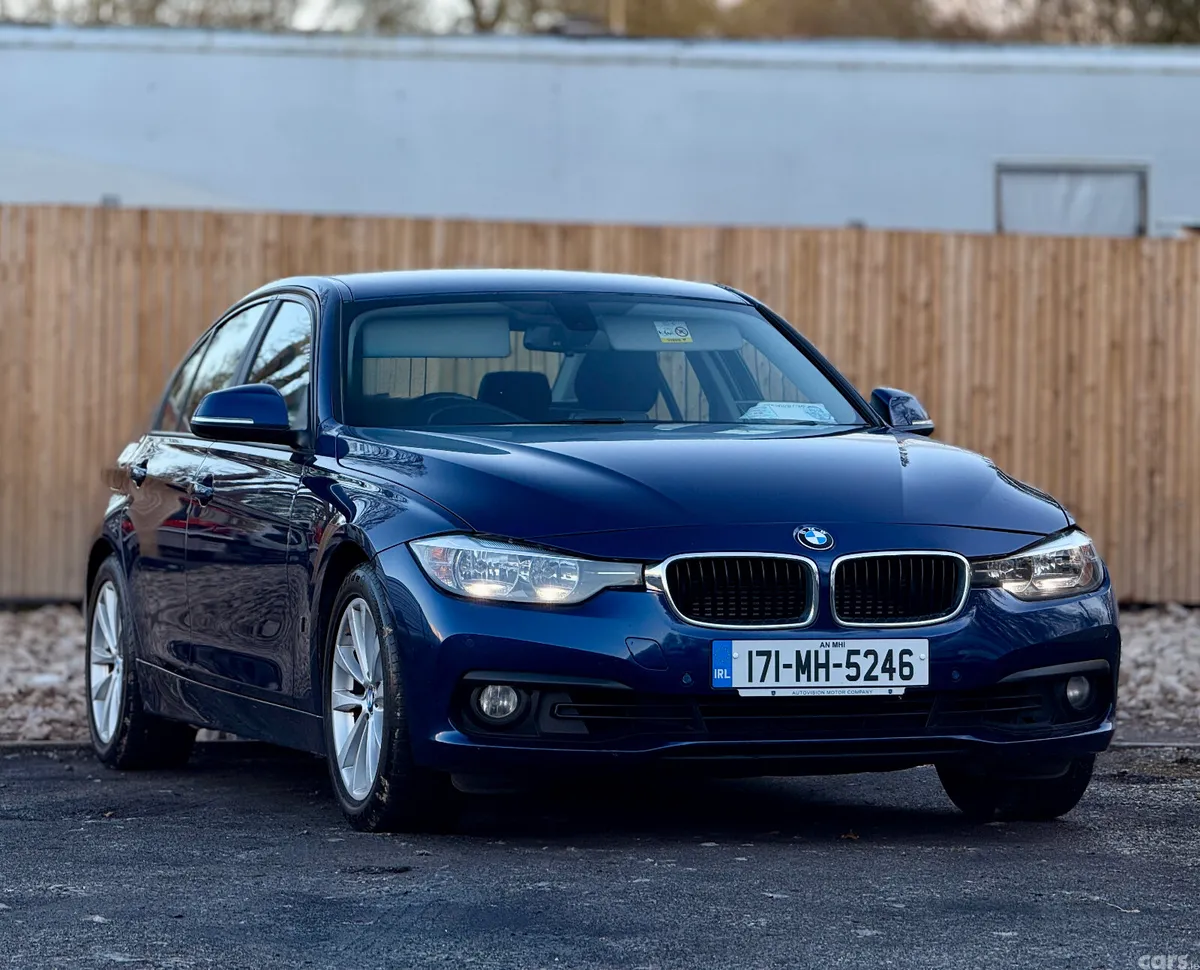 BMW 3-Series Saloon, Petrol Plug-in Hybrid, 2017, Blue