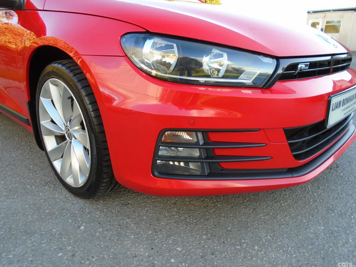 Volkswagen Scirocco Coupe, Diesel, 2017, Red
