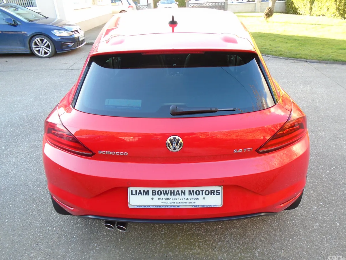 Volkswagen Scirocco Coupe, Diesel, 2017, Red