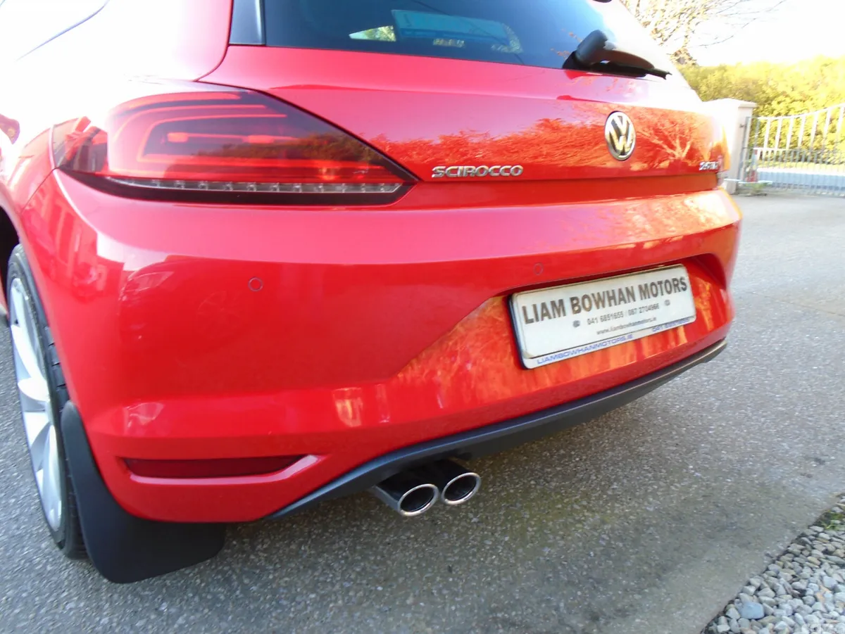 Volkswagen Scirocco Coupe, Diesel, 2017, Red