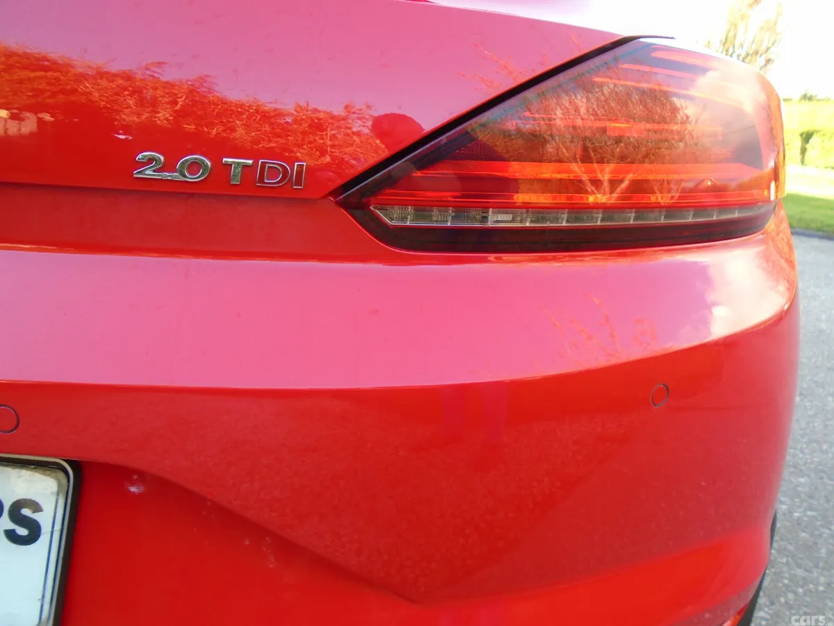 Volkswagen Scirocco Coupe, Diesel, 2017, Red