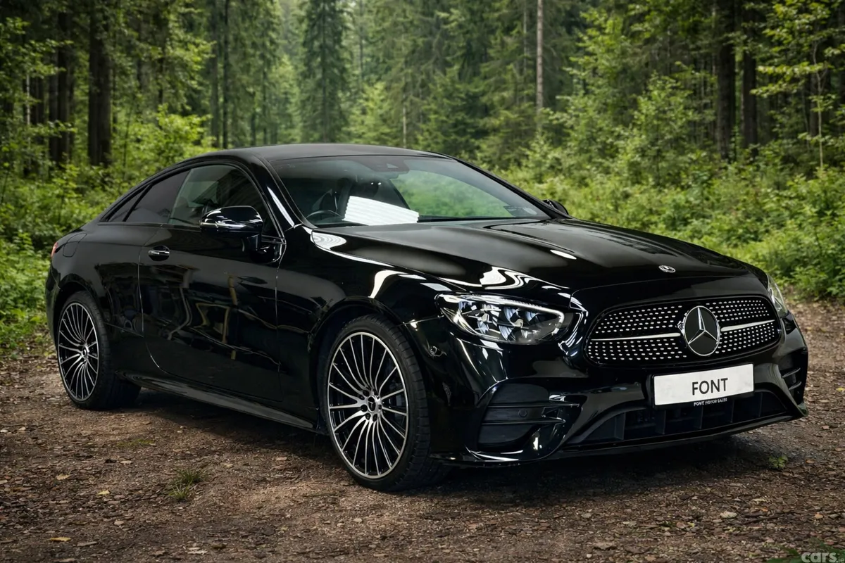 Mercedes-Benz E-Class Coupe, Diesel, 2023, Black