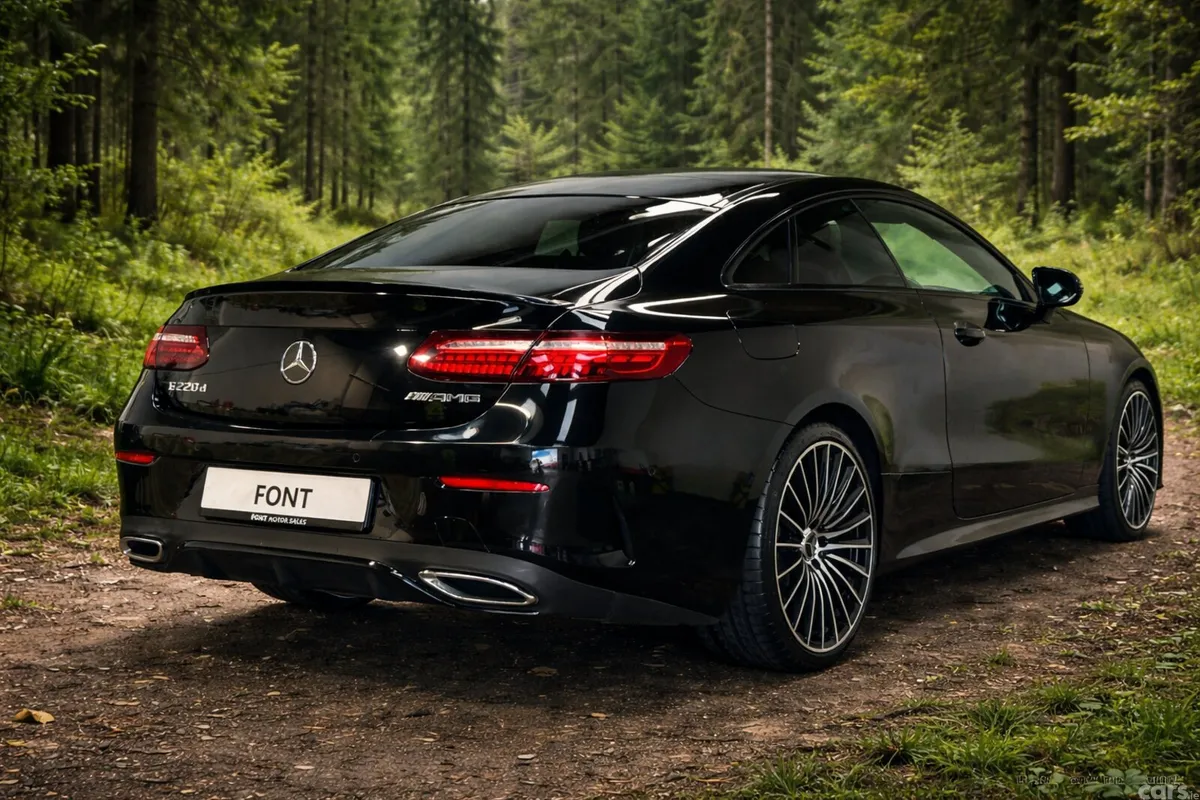 Mercedes-Benz E-Class Coupe, Diesel, 2023, Black