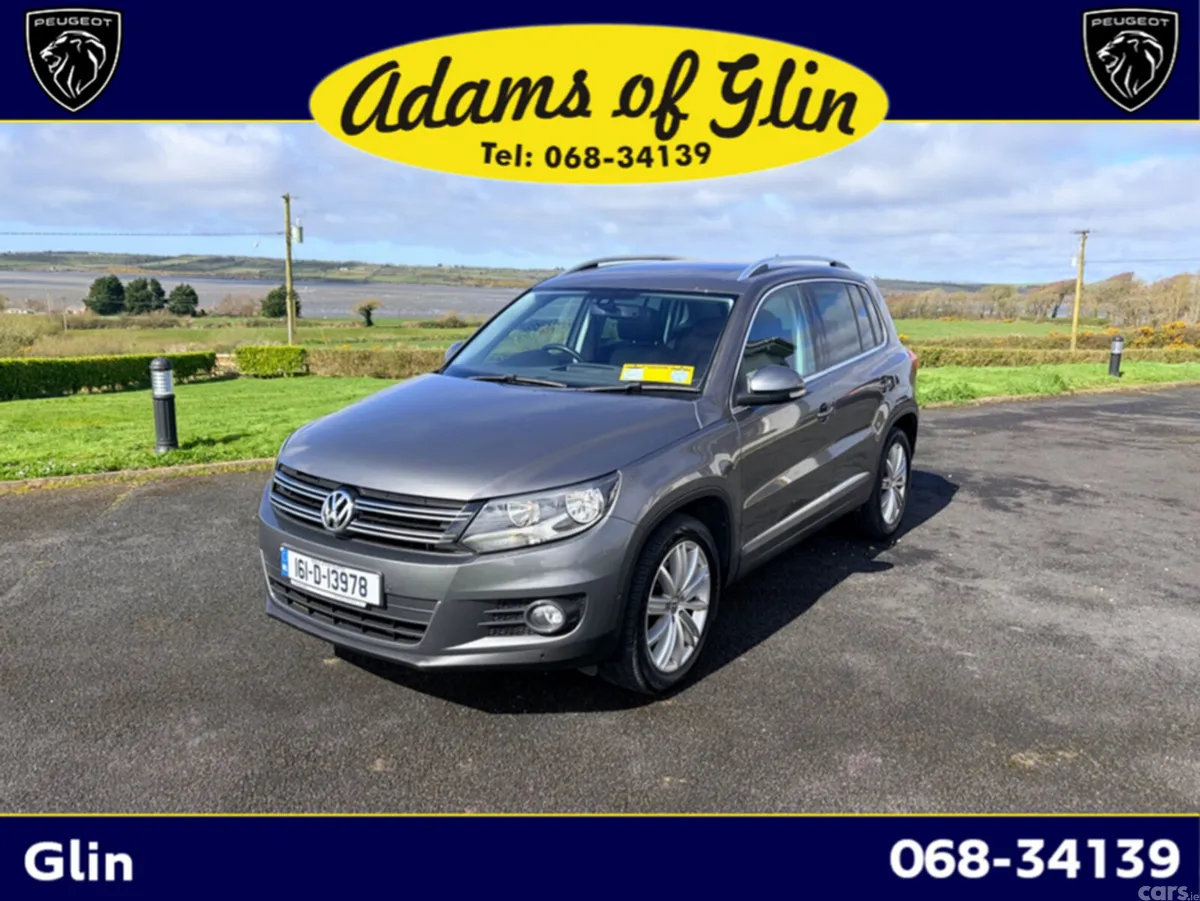 Volkswagen Tiguan SUV, Diesel, 2016, Grey