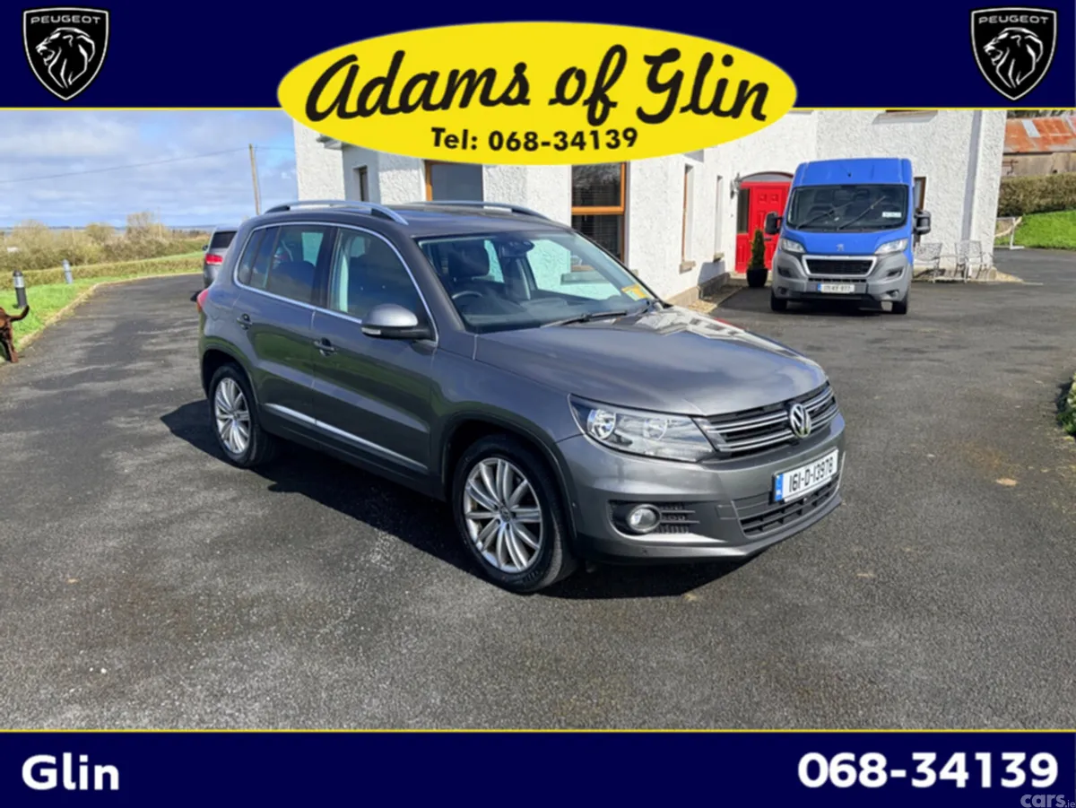 Volkswagen Tiguan SUV, Diesel, 2016, Grey