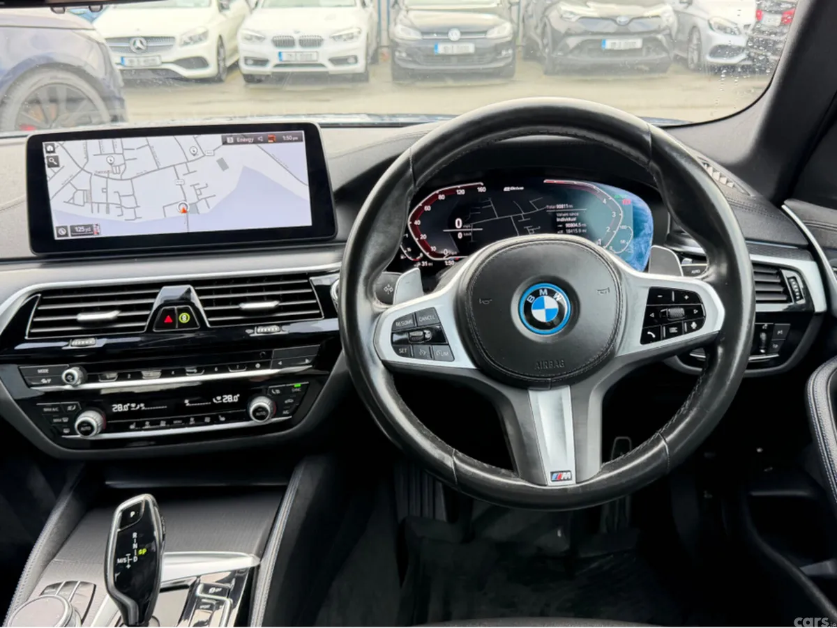 BMW 5-Series Saloon, Petrol Plug-in Hybrid, 2023, Blue
