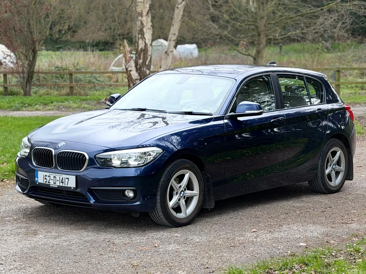 BMW 1-Series Hatchback, Diesel, 2015, Blue