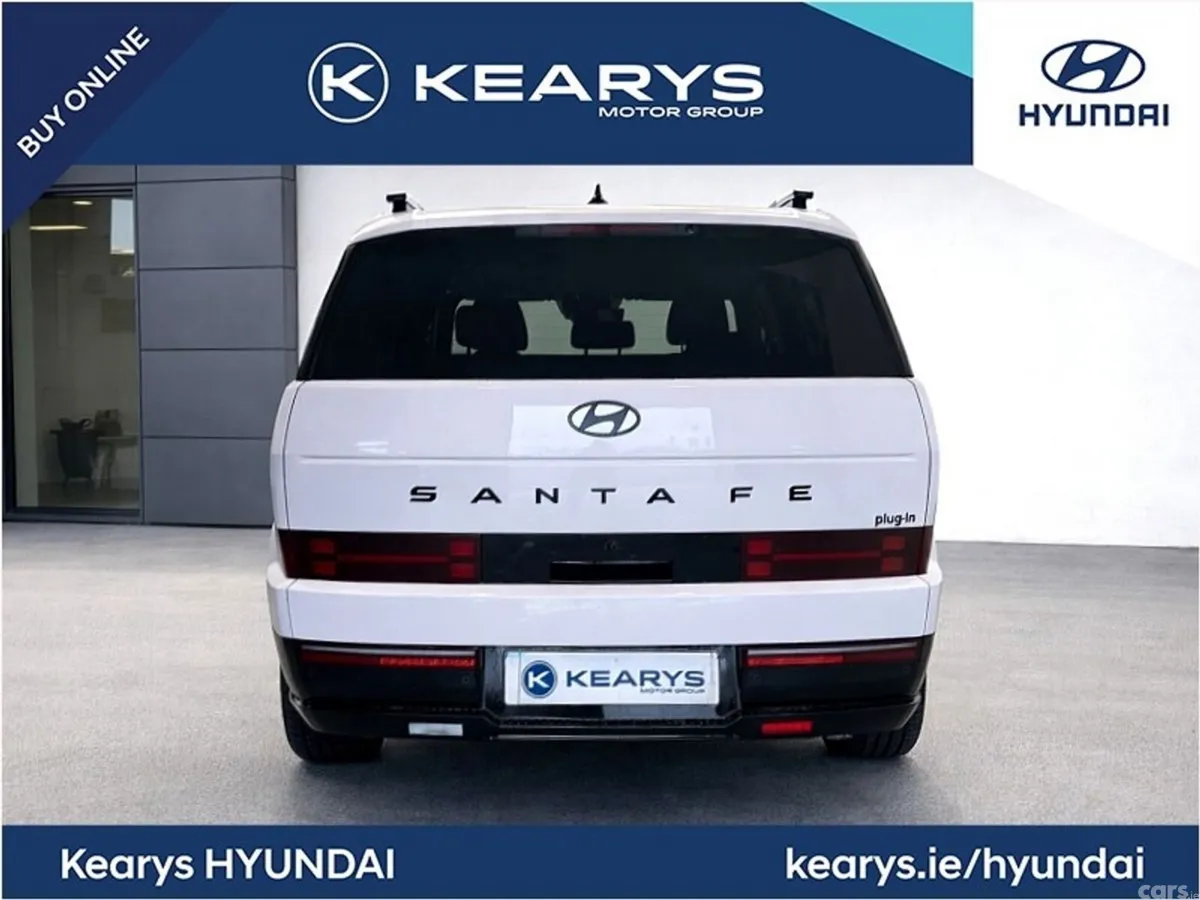 Hyundai Santa Fe SUV, Petrol Plug-in Hybrid, 2025, White
