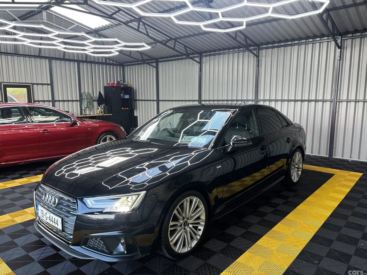 Audi A4 Saloon, Diesel, 2019, Black