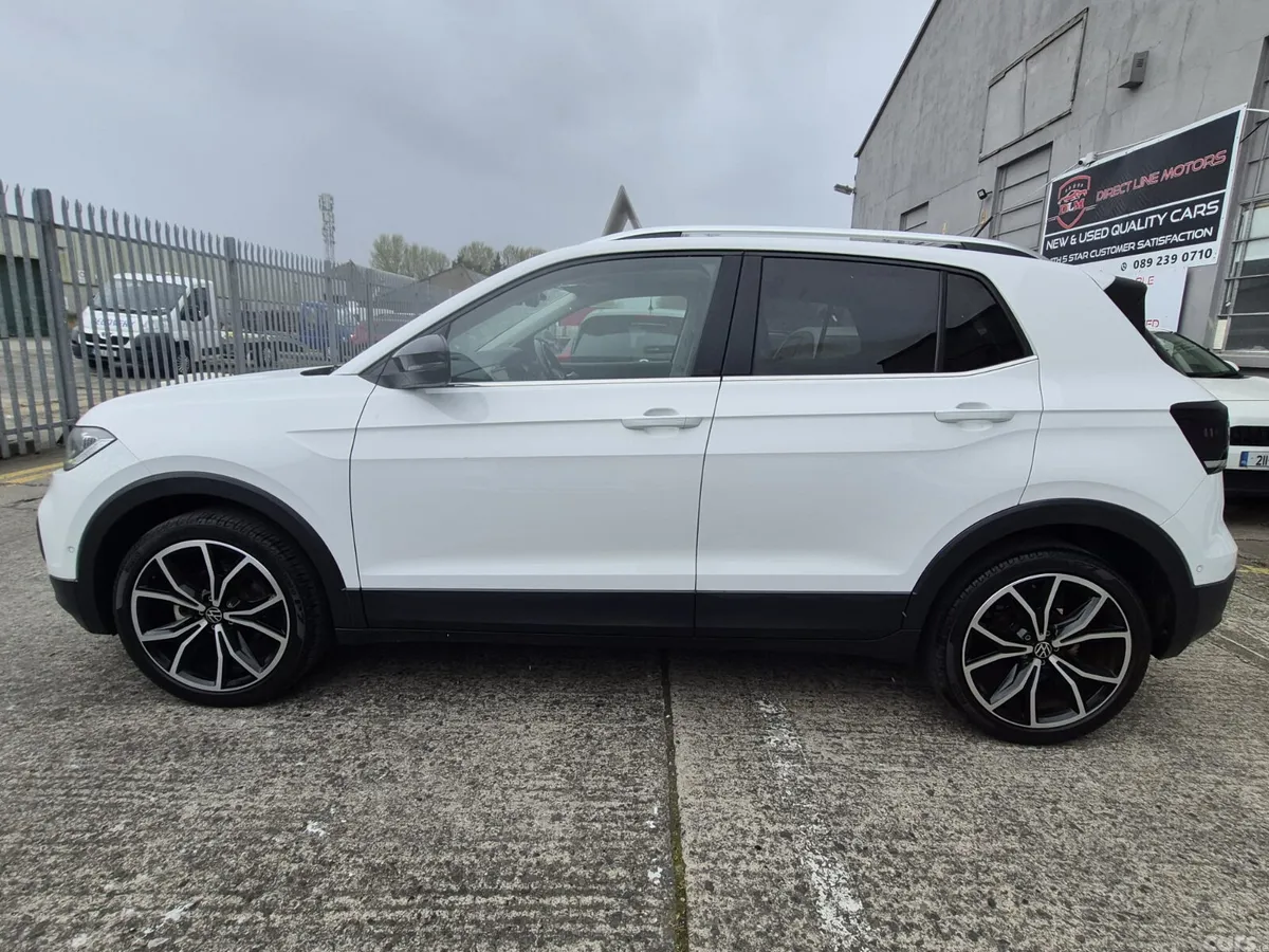 Volkswagen T-Cross SUV, Petrol, 2021, White
