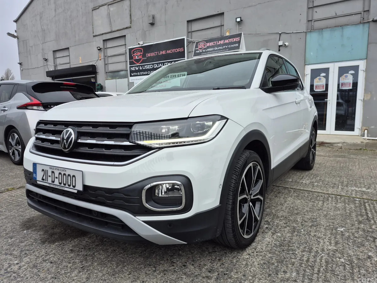 Volkswagen T-Cross SUV, Petrol, 2021, White