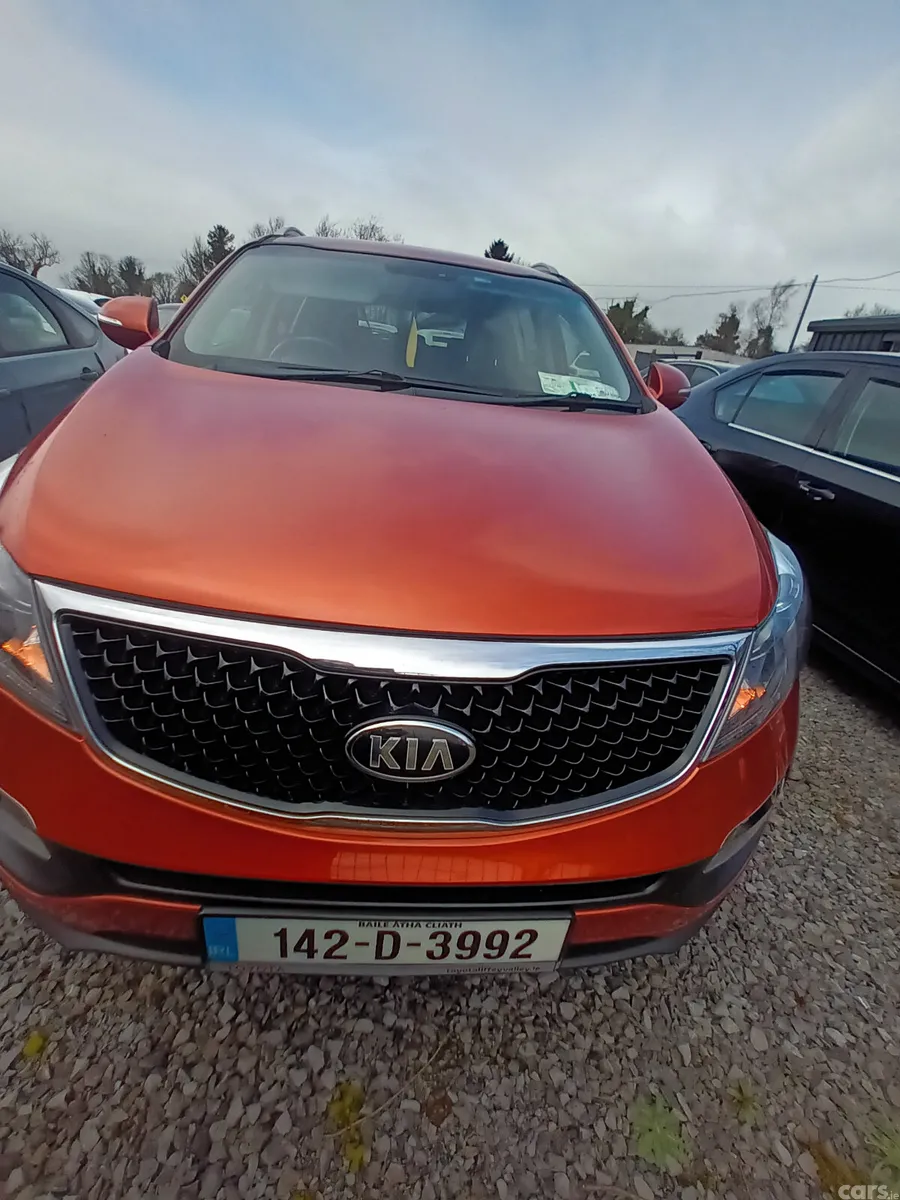 Kia Sportage SUV, Diesel, 2014, Orange