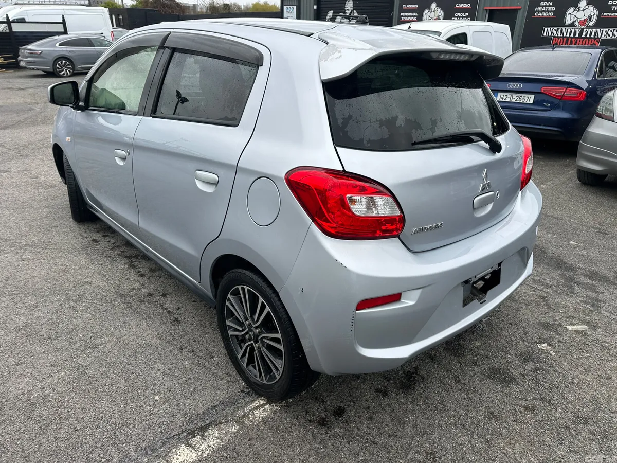 Mitsubishi Mirage Hatchback, Petrol, 2017, Silver