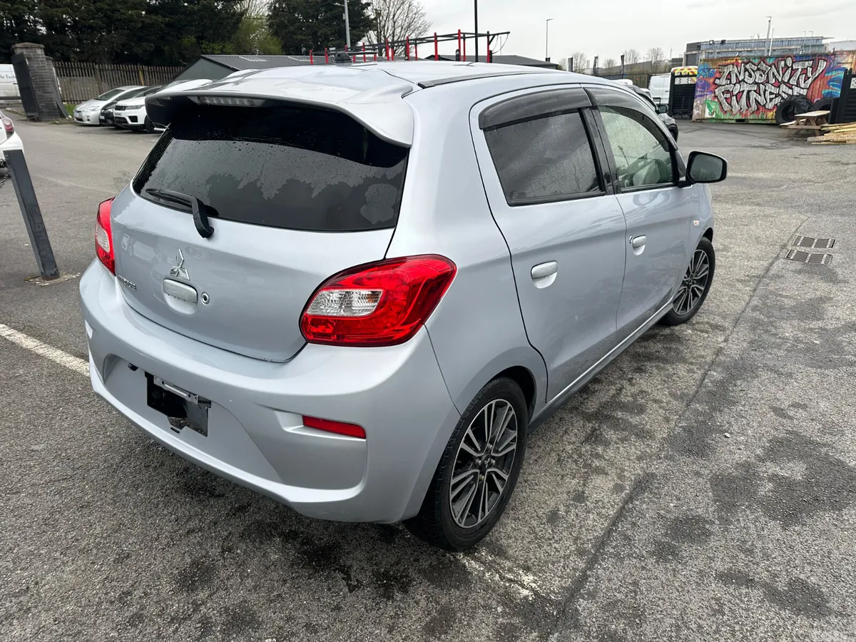Mitsubishi Mirage Hatchback, Petrol, 2017, Silver