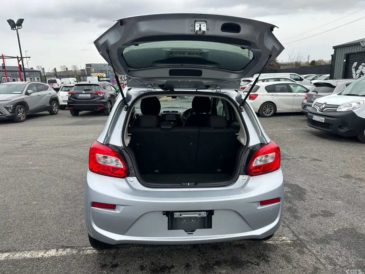 Mitsubishi Mirage Hatchback, Petrol, 2017, Silver