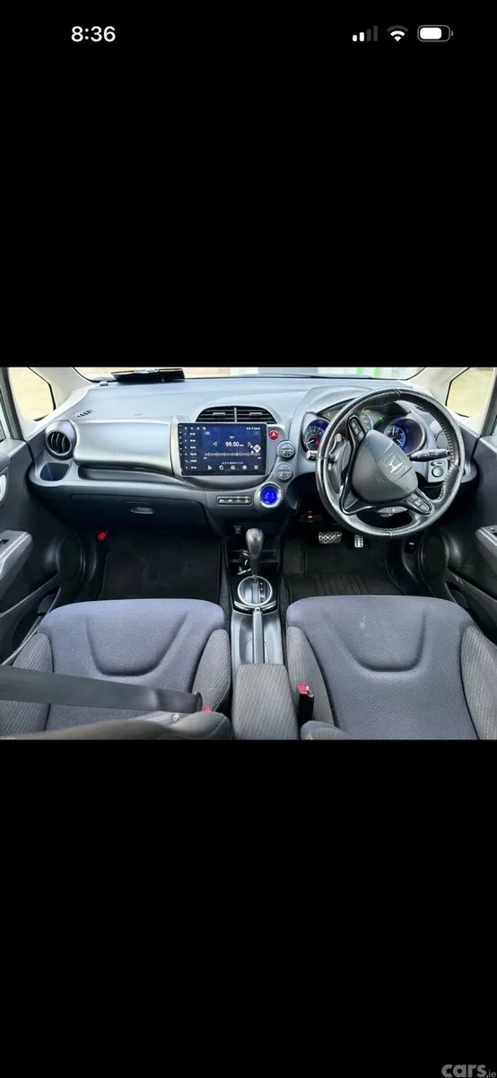 Honda Fit Hatchback, Petrol Hybrid, 2012, Silver