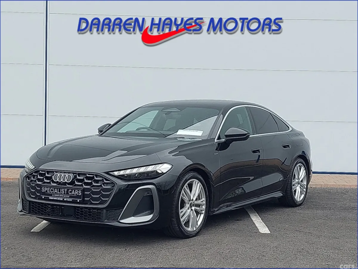 Audi A5 Saloon, Petrol Plug-in Hybrid, 2025, Black