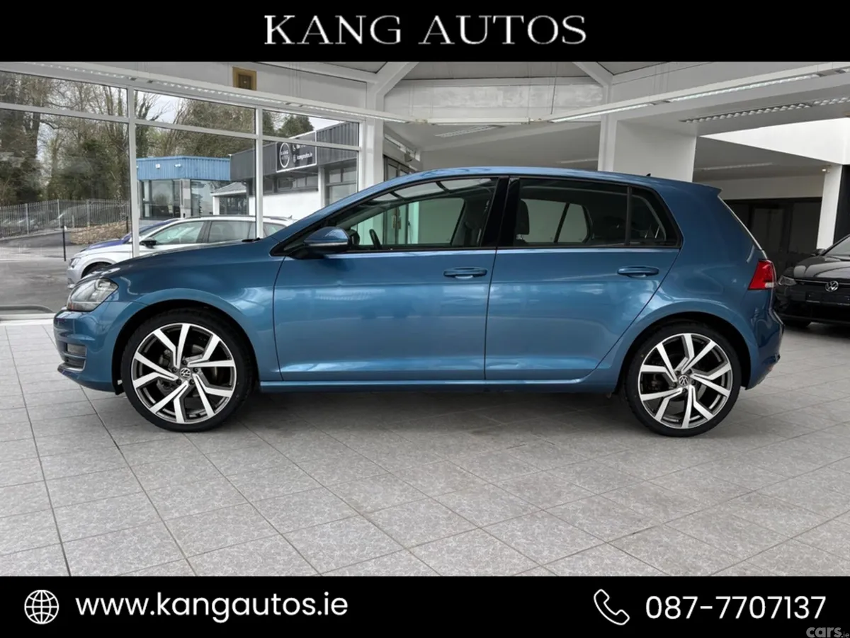 Volkswagen Golf Hatchback, Petrol, 2014, Blue