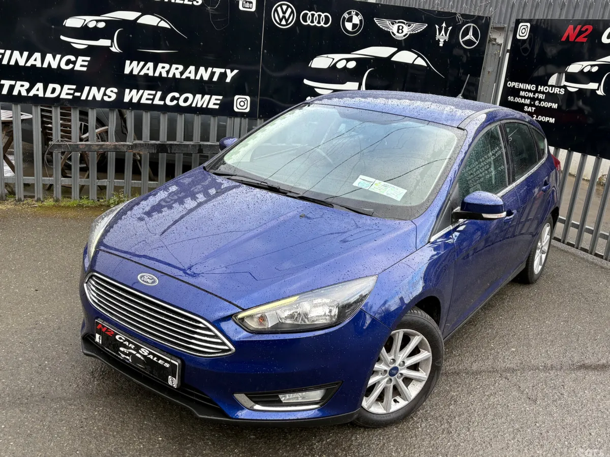 Ford Focus Hatchback, Petrol, 2018, Blue