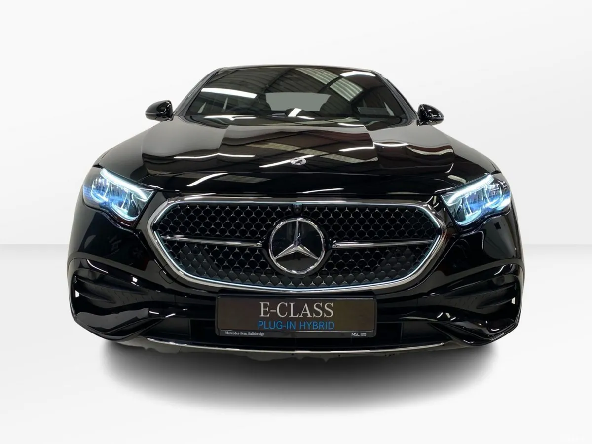 Mercedes-Benz E-Class Saloon, Diesel Plug-in Hybrid, 2026, Black