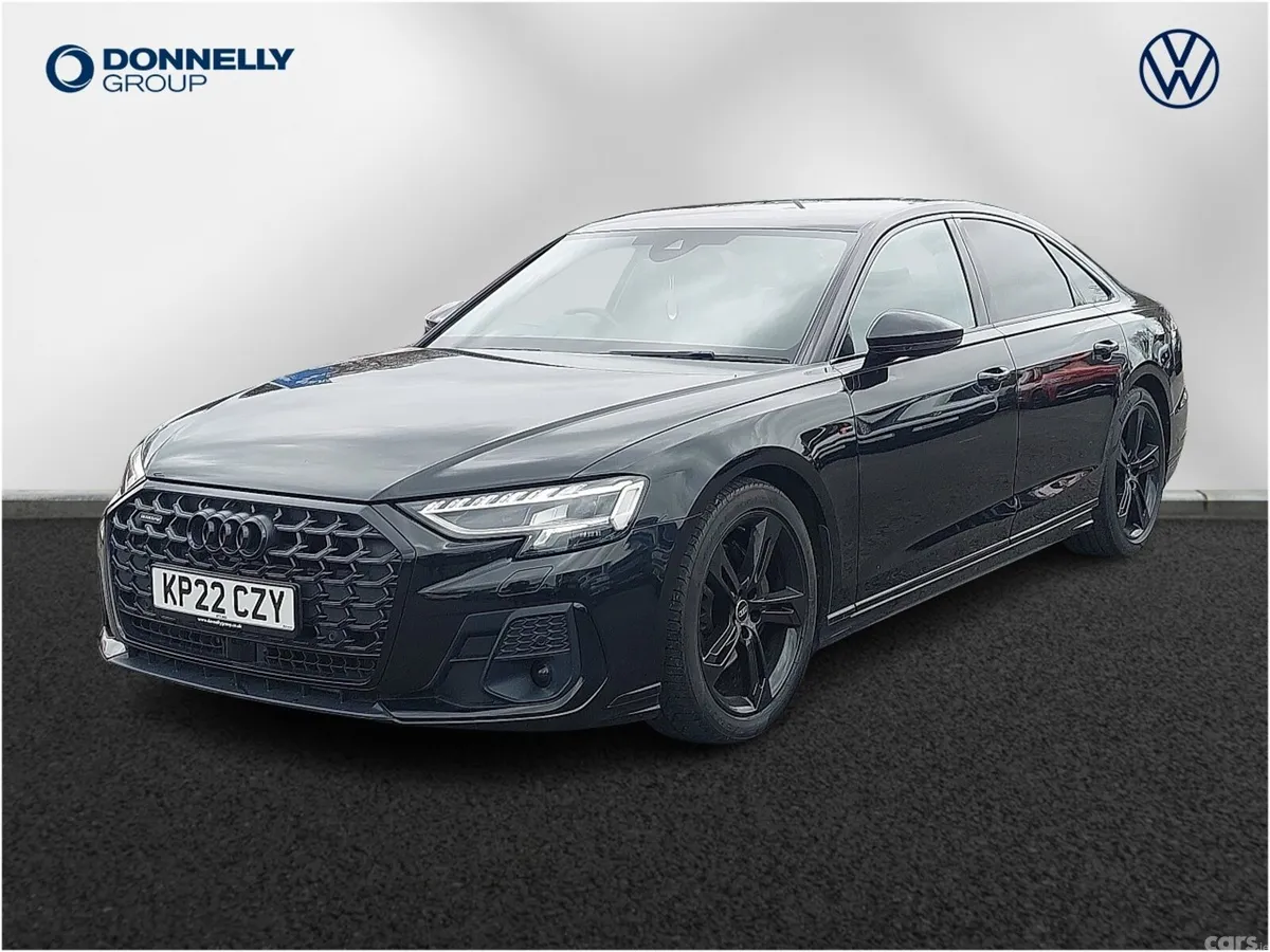 Audi A8 Saloon, Diesel, 2022, Black