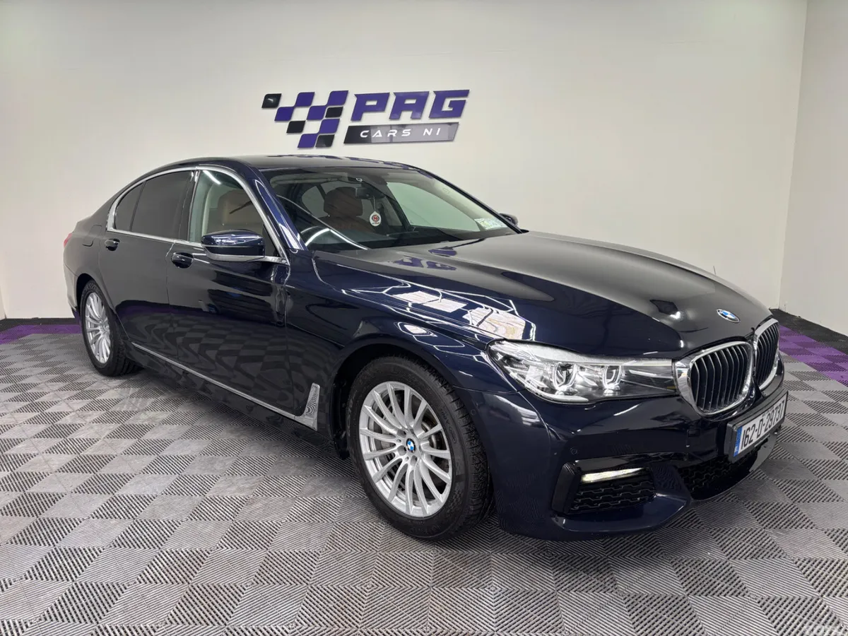 BMW 7-Series Saloon, Petrol Plug-in Hybrid, 2016, Blue