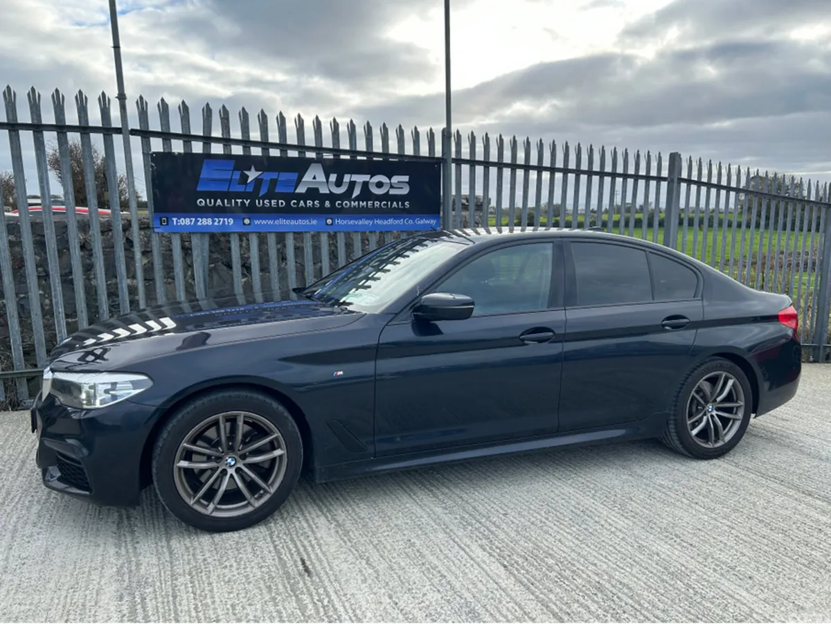 BMW 5-Series Saloon, Diesel, 2019, Black
