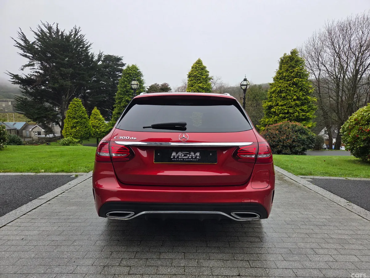 Mercedes-Benz C-Class Estate, Diesel Plug-in Hybrid, 2020, Red