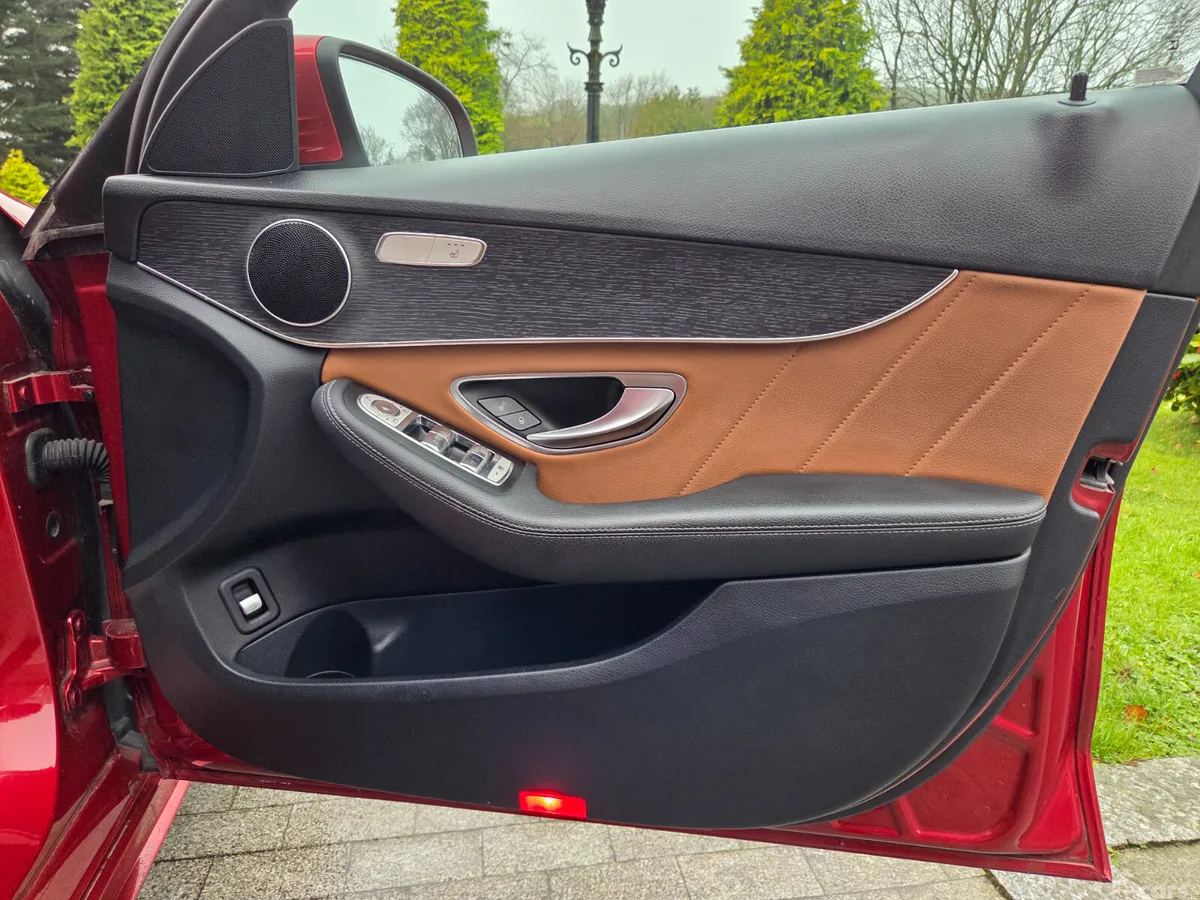 Mercedes-Benz C-Class Estate, Diesel Plug-in Hybrid, 2020, Red