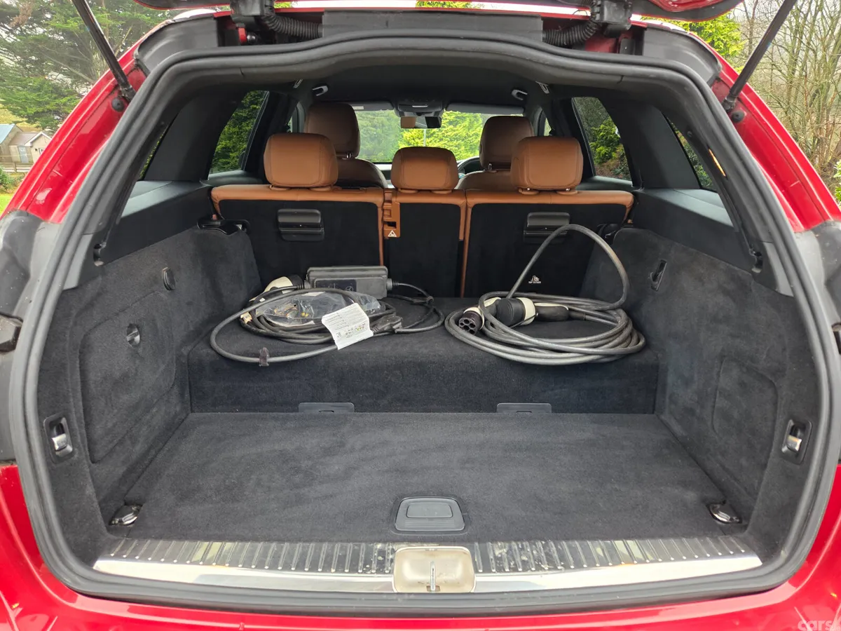 Mercedes-Benz C-Class Estate, Diesel Plug-in Hybrid, 2020, Red