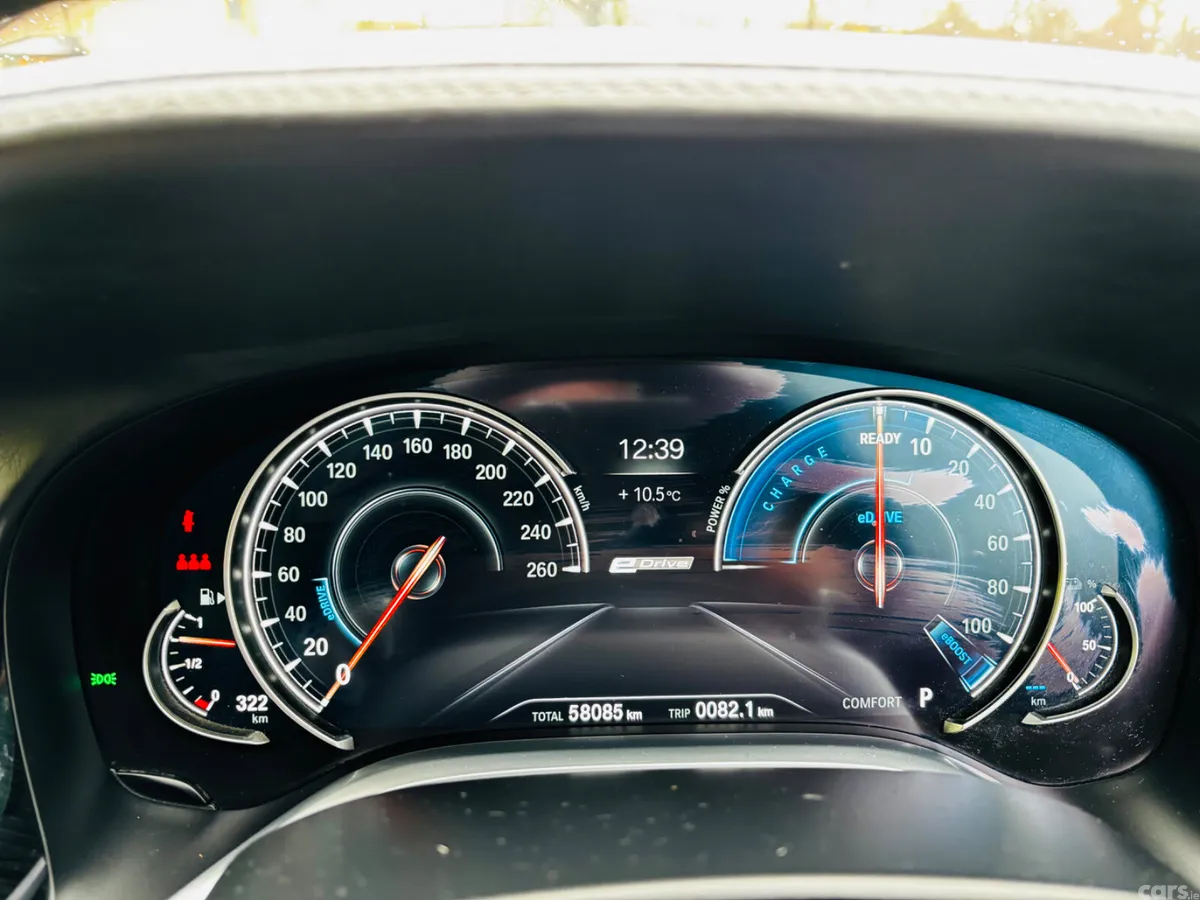BMW 7-Series Saloon, Petrol Plug-in Hybrid, 2018, Silver
