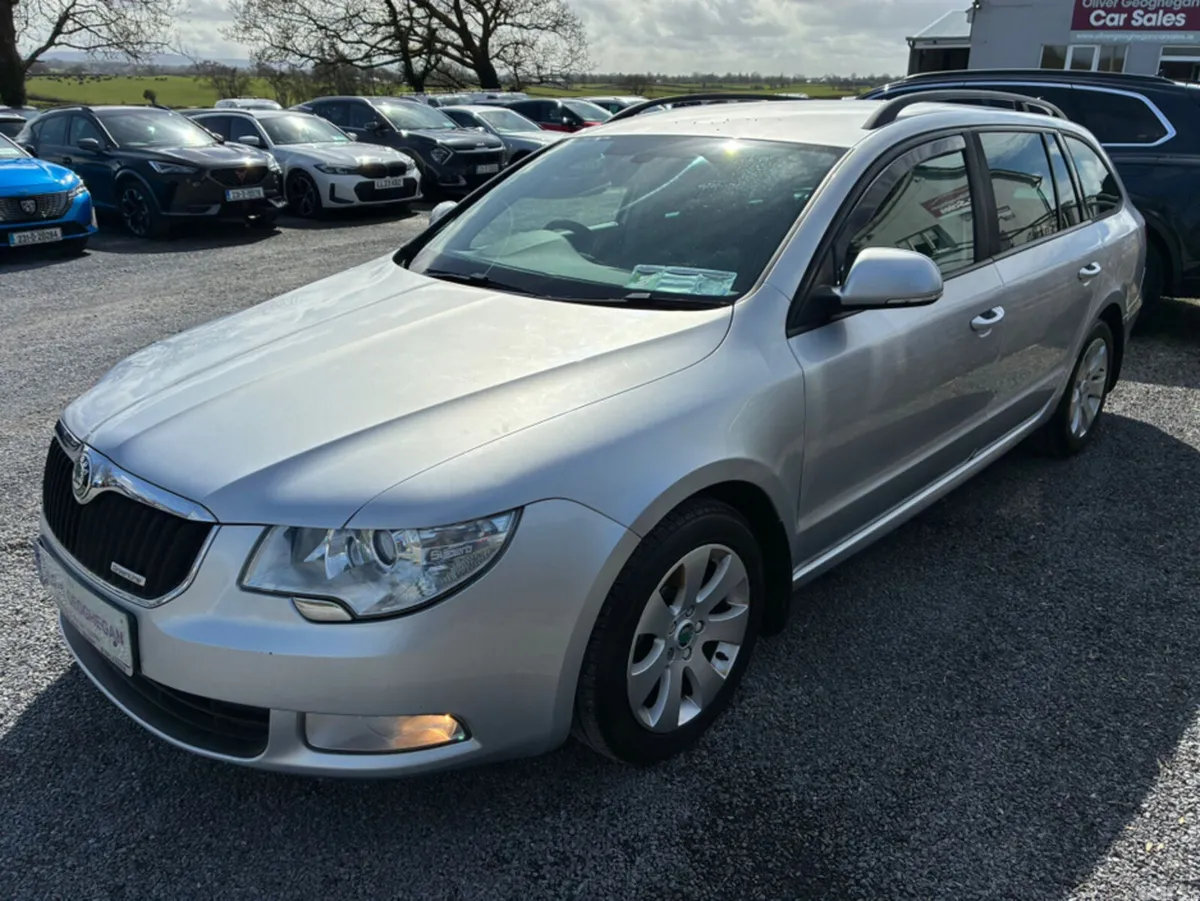 Skoda Superb Estate, Diesel, 2013, Silver