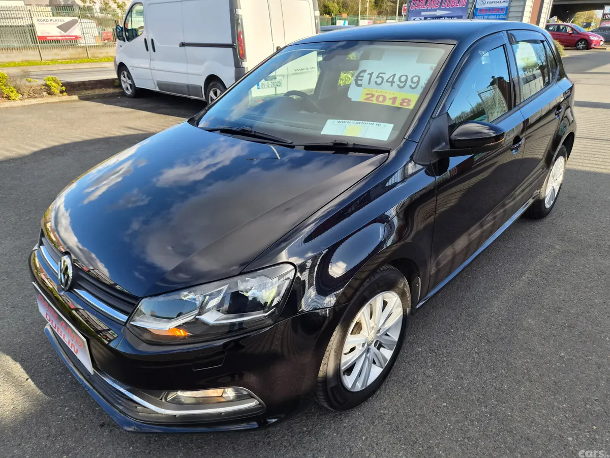 Volkswagen Polo Hatchback, Petrol, 2018, Black