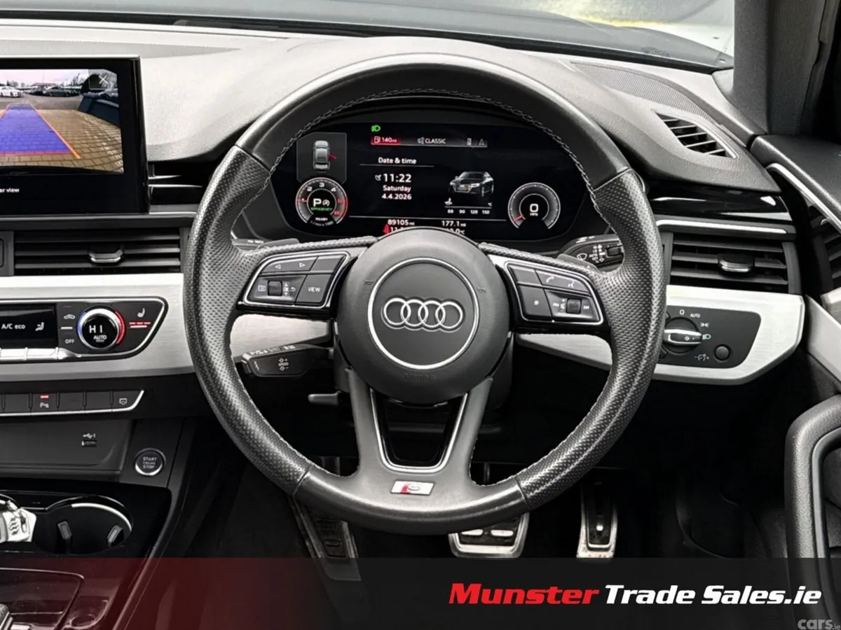 Audi A4 Saloon, Diesel Hybrid, 2022, Black