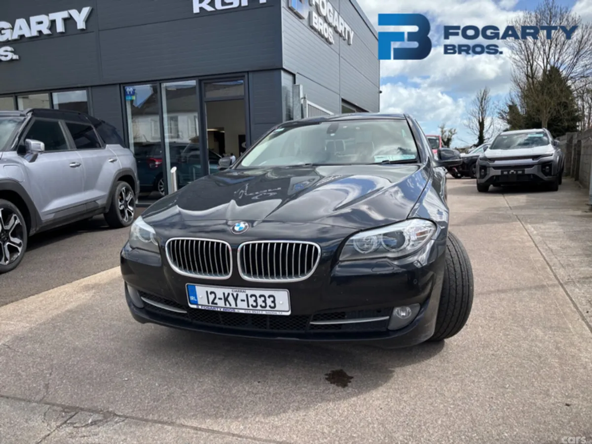 BMW 5-Series Saloon, Diesel, 2012, Black