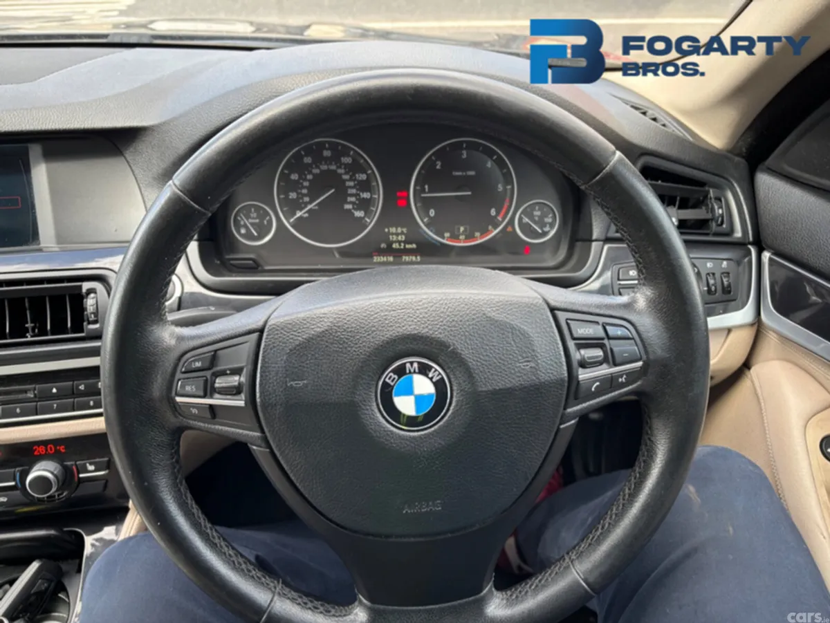 BMW 5-Series Saloon, Diesel, 2012, Black