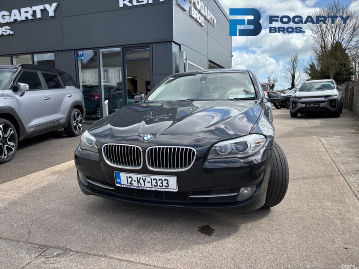 BMW 5-Series Saloon, Diesel, 2012, Black
