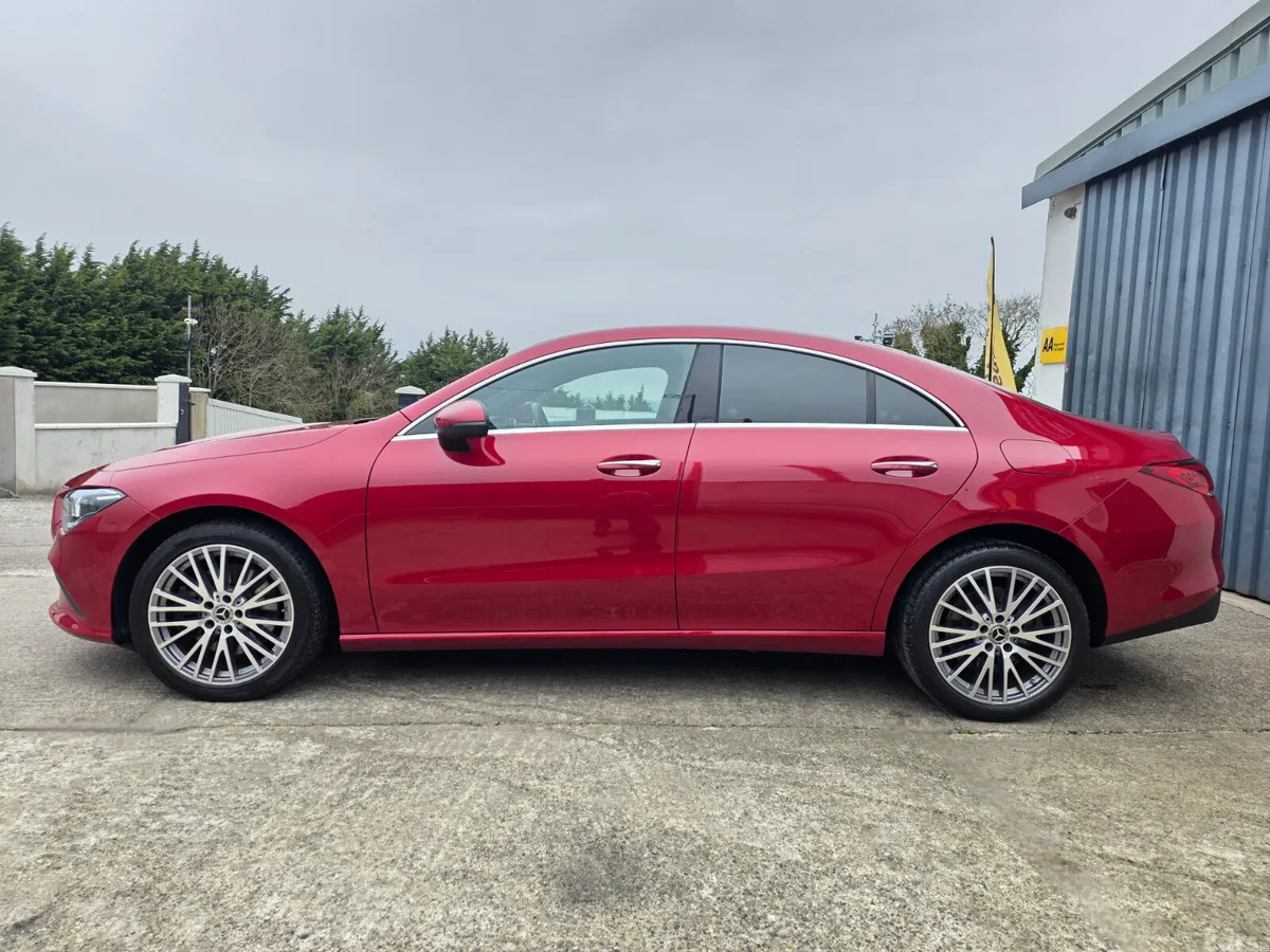 Mercedes-Benz CLA Saloon, Petrol Plug-in Hybrid, 2023, Red