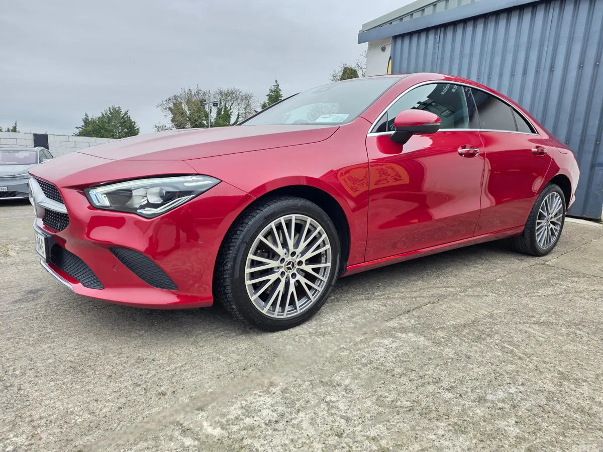 Mercedes-Benz CLA Saloon, Petrol Plug-in Hybrid, 2023, Red