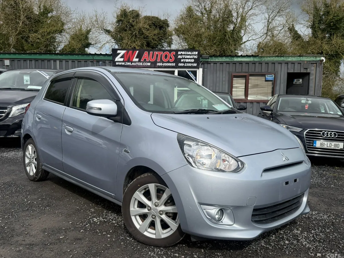 Mitsubishi Mirage Hatchback, Petrol, 2015, Silver