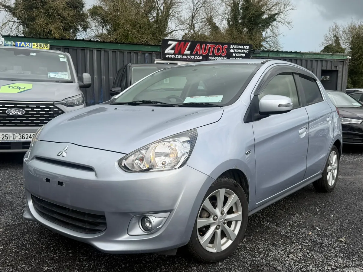 Mitsubishi Mirage Hatchback, Petrol, 2015, Silver