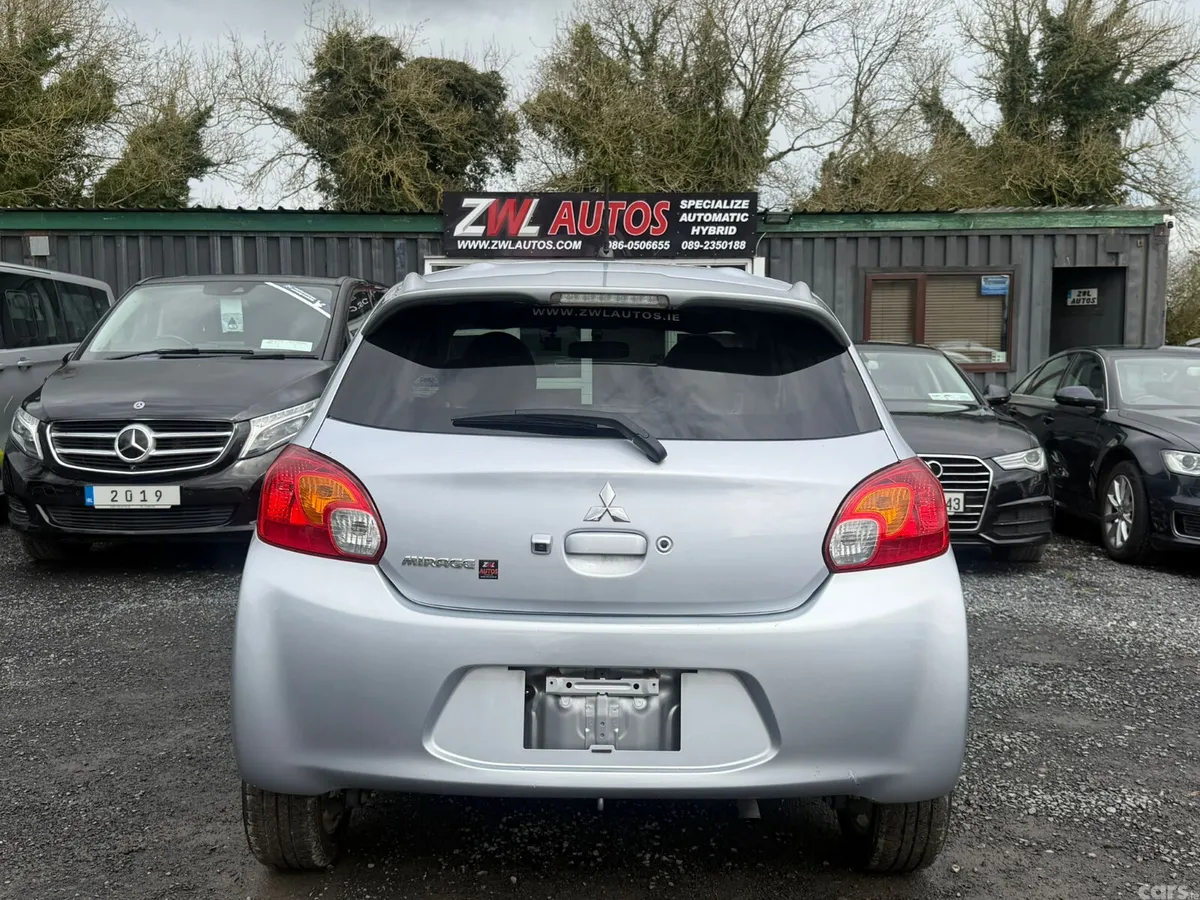 Mitsubishi Mirage Hatchback, Petrol, 2015, Silver