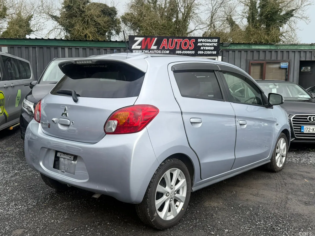 Mitsubishi Mirage Hatchback, Petrol, 2015, Silver