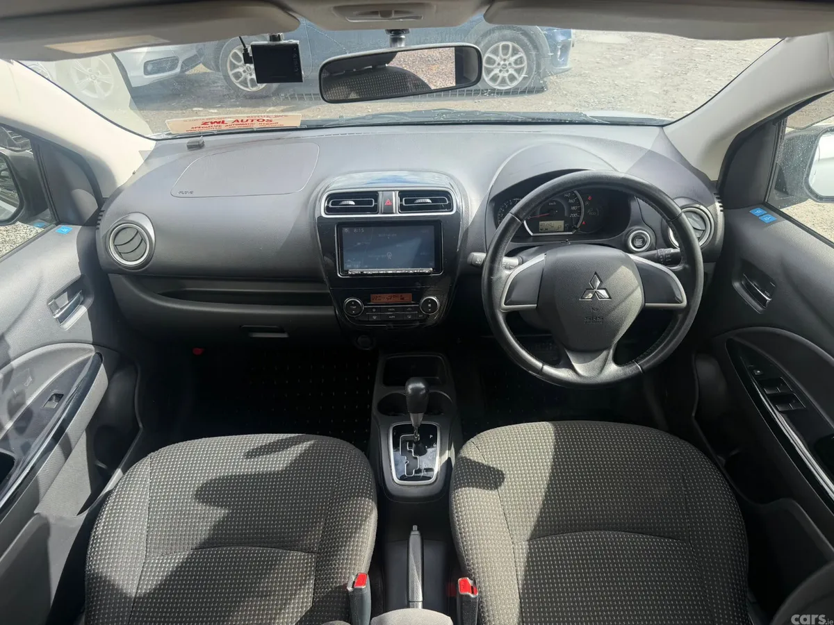 Mitsubishi Mirage Hatchback, Petrol, 2015, Silver
